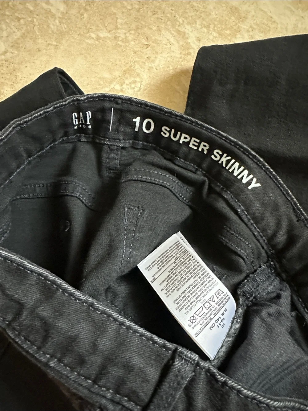 Lot of Girl Jeans - Black, Light Blue, Dark Blue